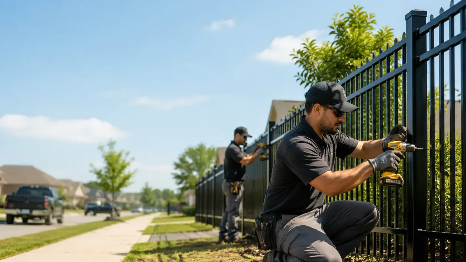 Metal Fence Installation in Charleston Afb, SC